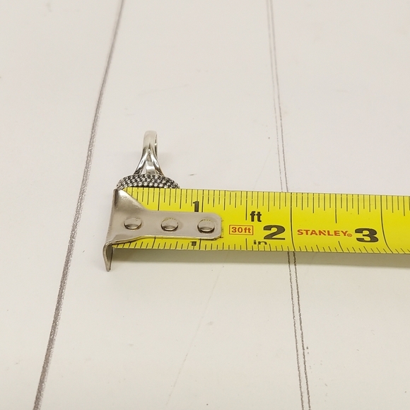 Handcrafted Turquoise Ring Sz 7 - Picture 9 of 10